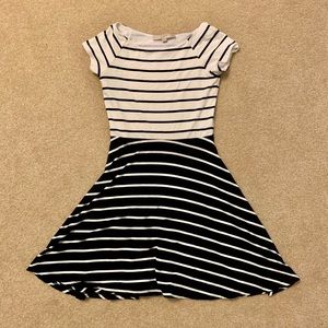 NWOT‼️ Stripped Baby Doll Dress